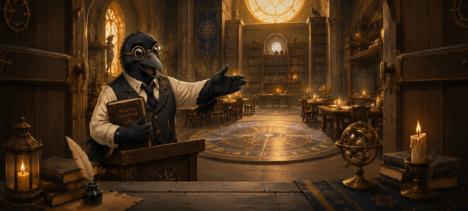 Bran welcomes you to the Athenaeum